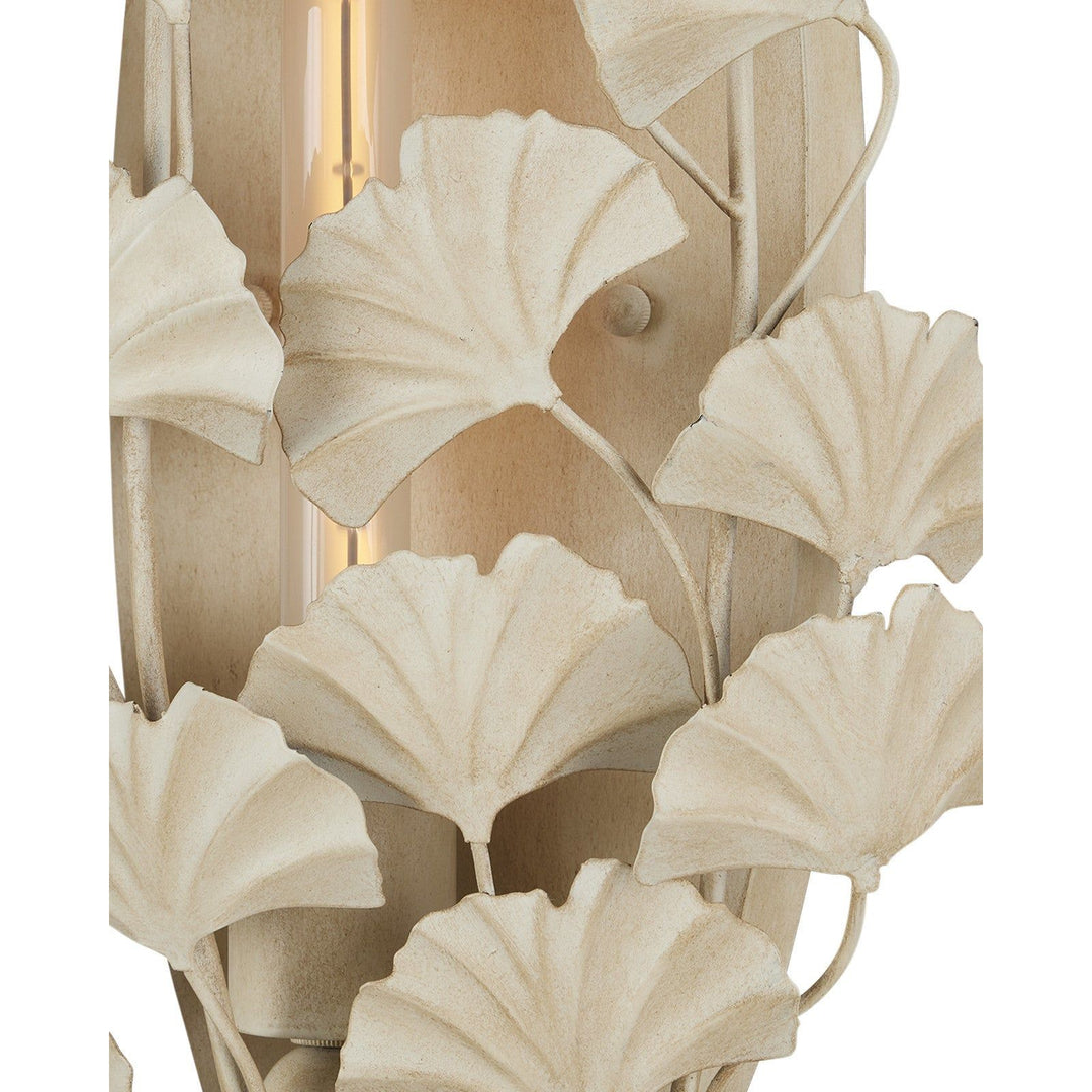 Maidenhair Ivory Wall Sconce