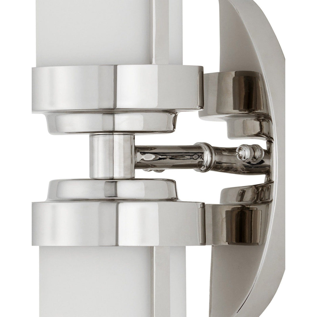 Bowland Nickel Bath Wall Sconce