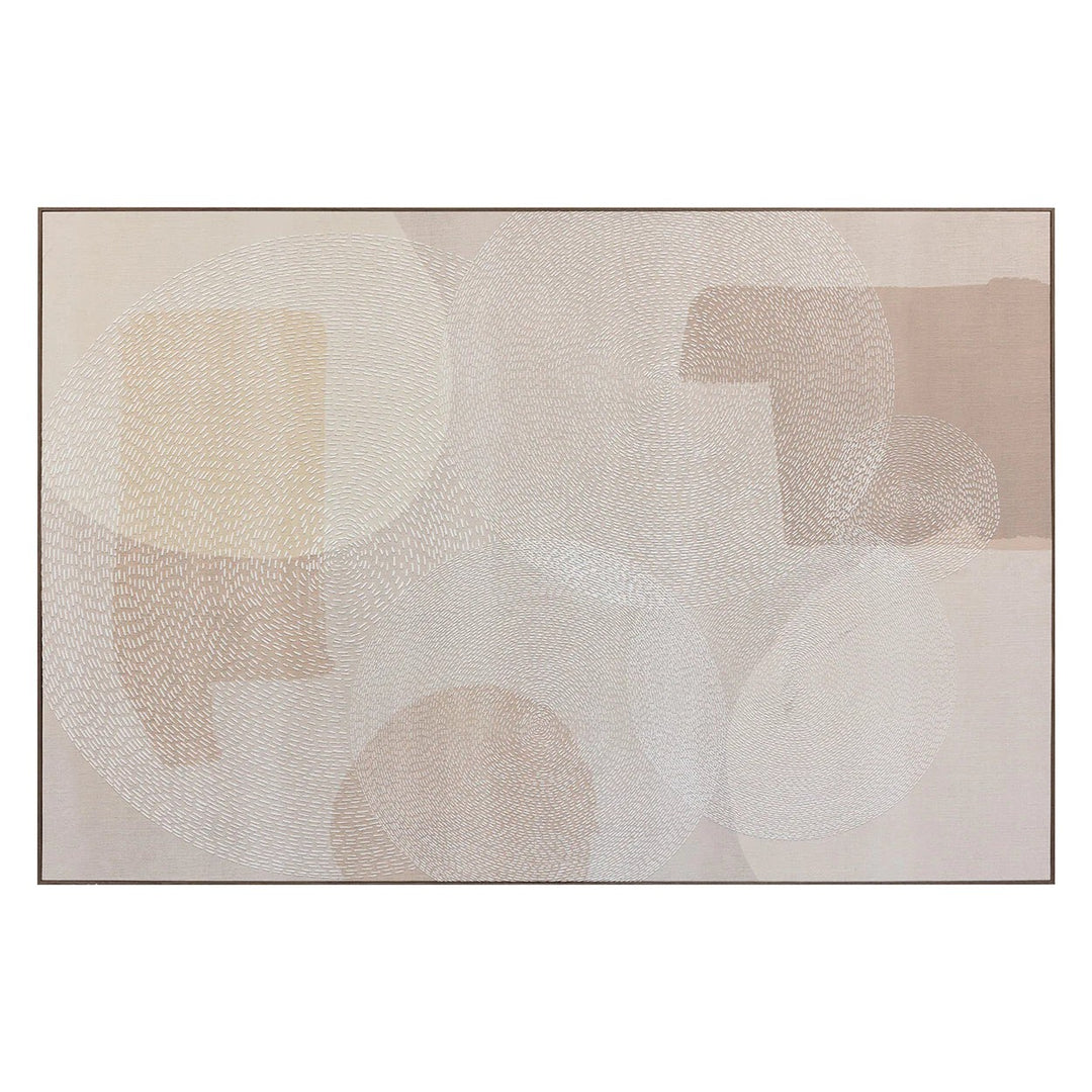 Smooth Operator - 72" X 48" - Light Brown Floater-Sunpan-SUNPAN-A0393-Wall Art-1-France and Son