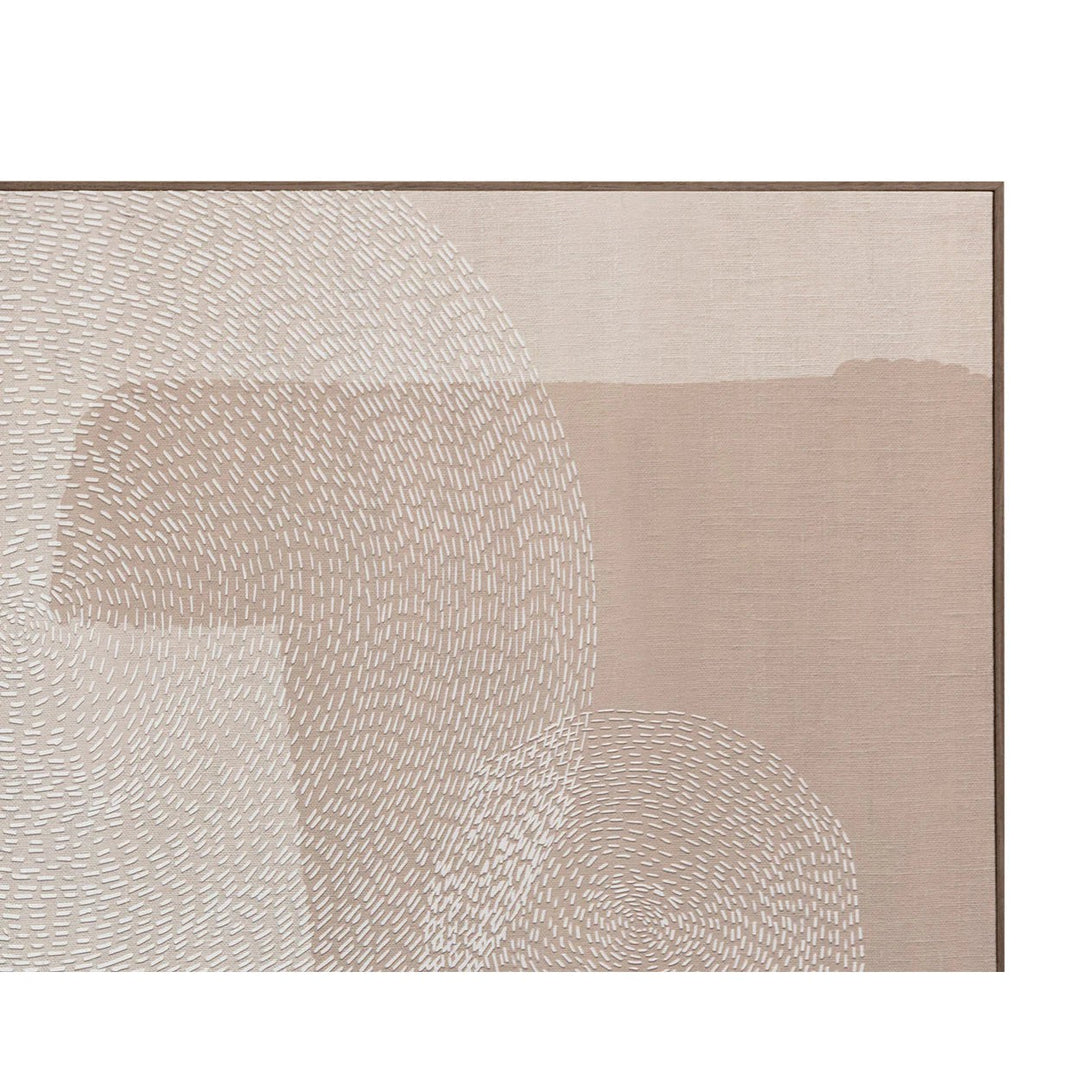 Smooth Operator - 72" X 48" - Light Brown Floater-Sunpan-SUNPAN-A0393-Wall Art-4-France and Son