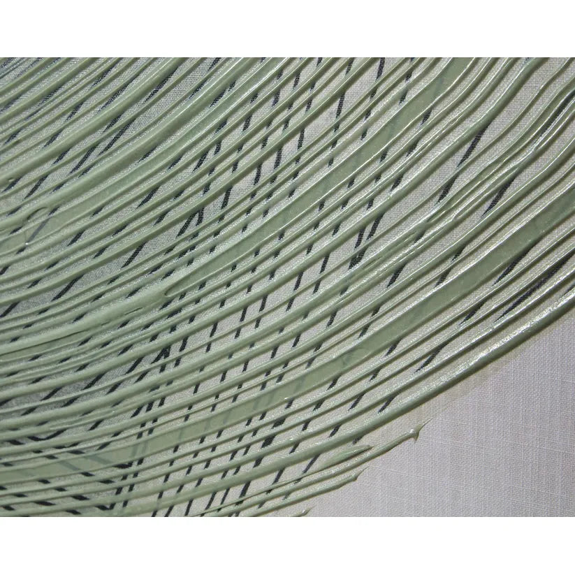 Bloom And Flow (Set Of 2) - 30" X 60" - Natural Floater Frame