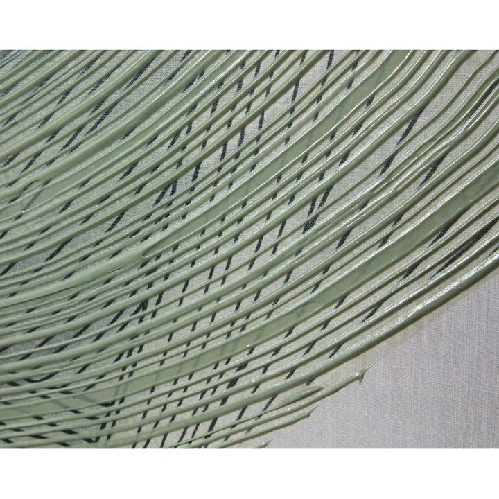 Bloom And Flow (Set Of 2) - 30" X 60" - Natural Floater Frame
