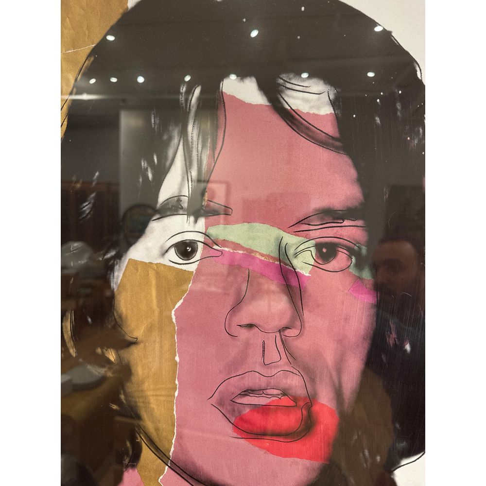  Andy Warhol - Mick Jagger Lithograph