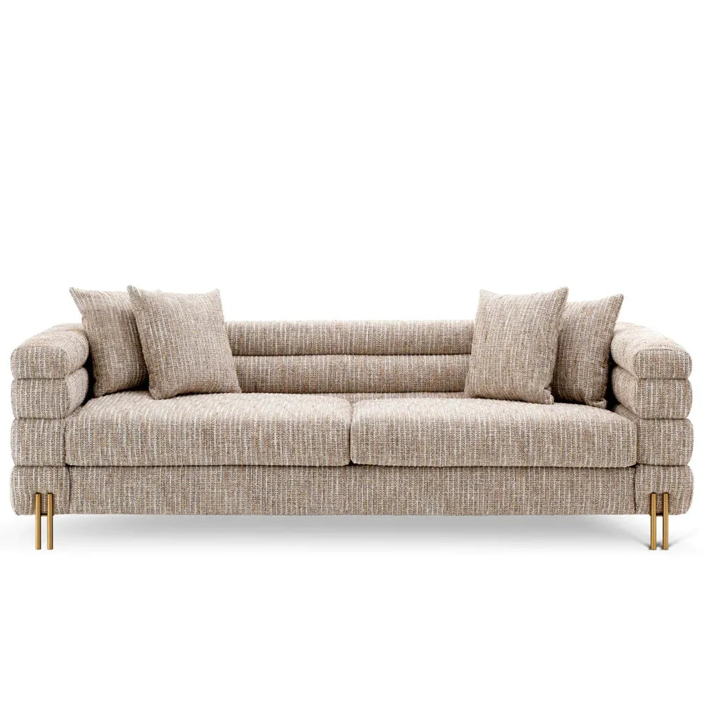 York Channeled Sofa