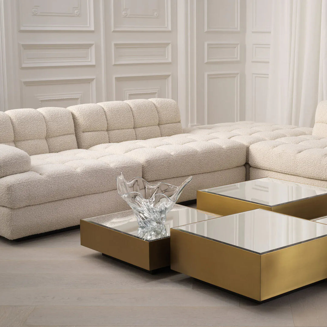 Modular Dean Sectional - Boucle Cream