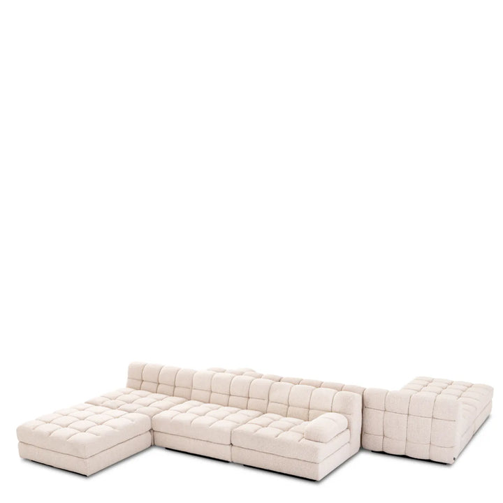 Modular Dean Sectional - Boucle Cream