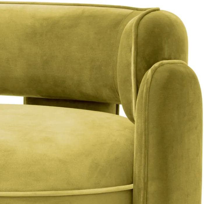 Chair Chaplin-Eichholtz-EICHHOLTZ-A117287-Lounge ChairsSavona Turquoise Velvet-7-France and Son