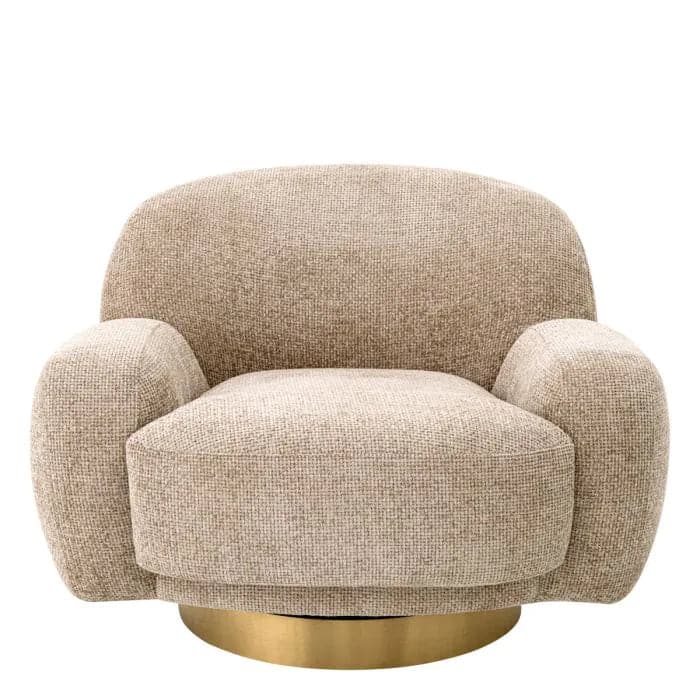 Swivel Chair Udine-Eichholtz-EICHHOLTZ-A116066-Lounge ChairsLyssa off-white-5-France and Son