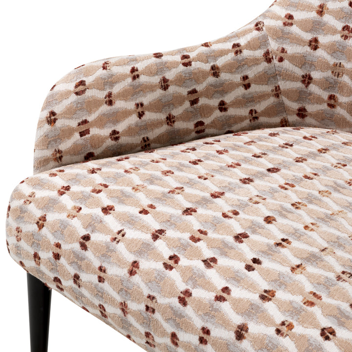 Chair Colette - Ariane beige orange