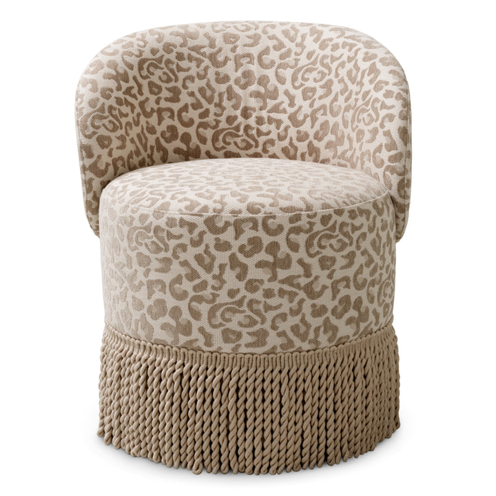 Dining Chair Greer - Harley leopard beige