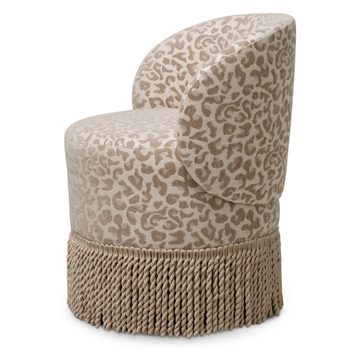 Dining Chair Greer - Harley leopard beige