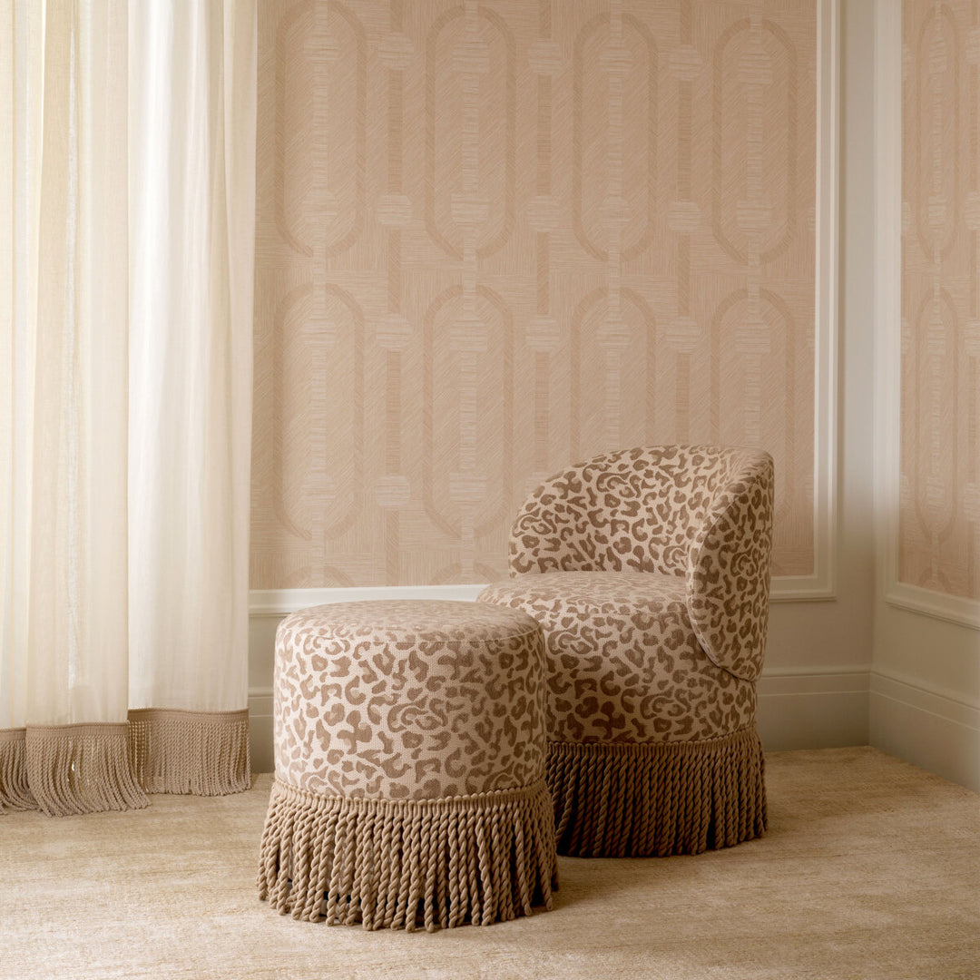 Dining Stool Greer - Harley leopard beige