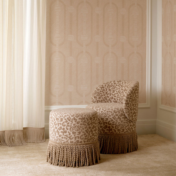 Dining Stool Greer - Harley leopard beige