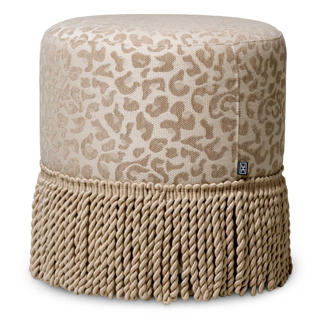 Dining Stool Greer - Harley leopard beige