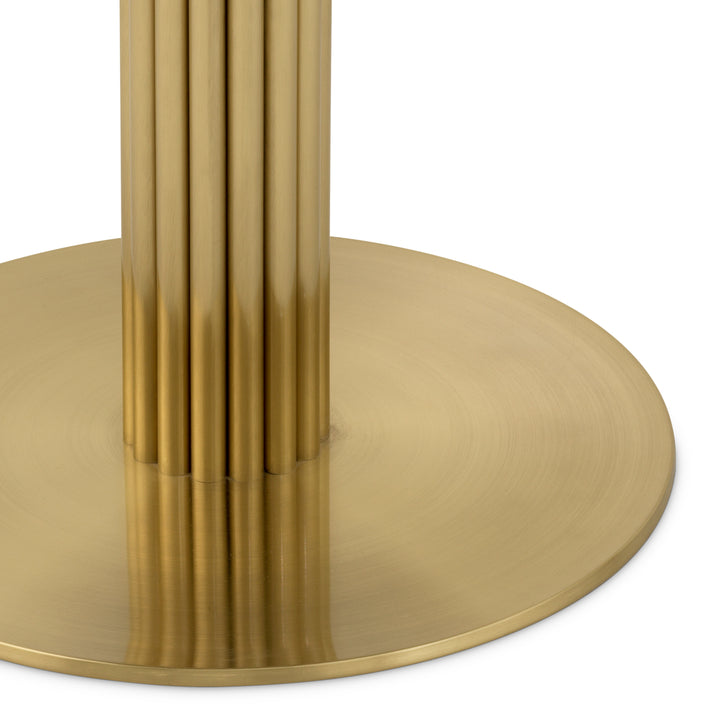 Dining Chair Dorland - Brushed brass finish | axton sand