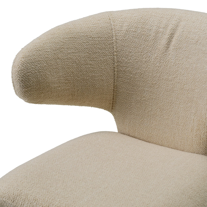 Counter Stool Josephine - Renato ecru | bronze finish