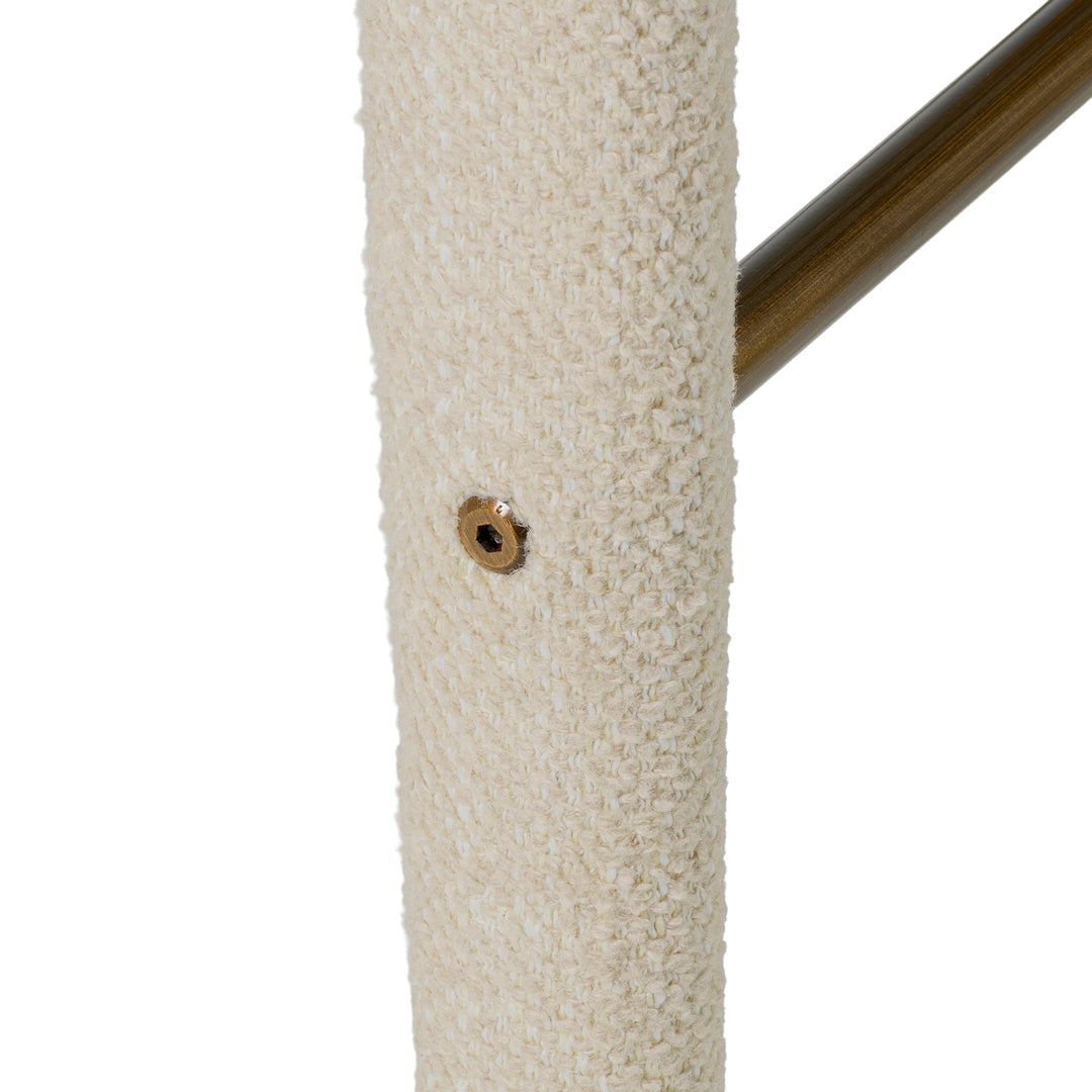 Counter Stool Josephine - Renato ecru | bronze finish