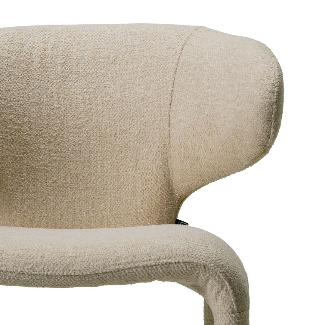 Counter Stool Josephine - Renato ecru | bronze finish