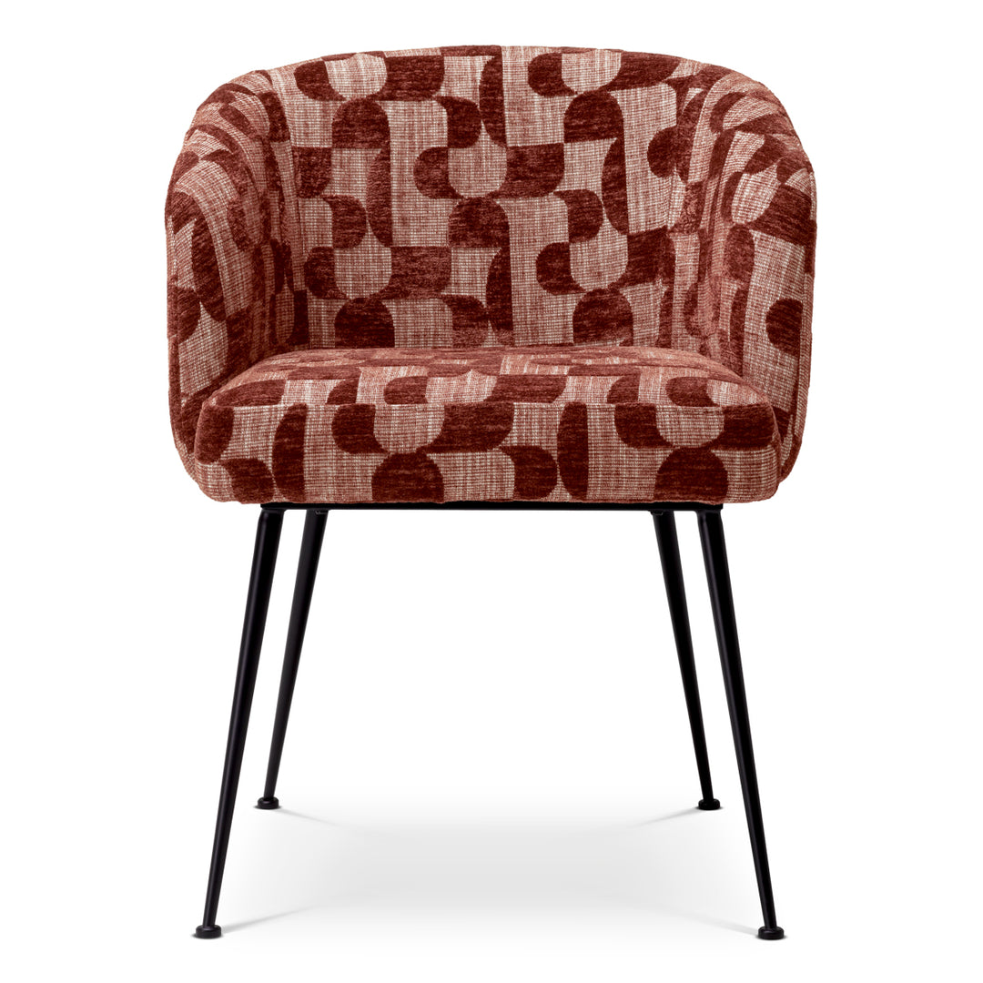 Dining Chair Aiden - Carmin burgundy