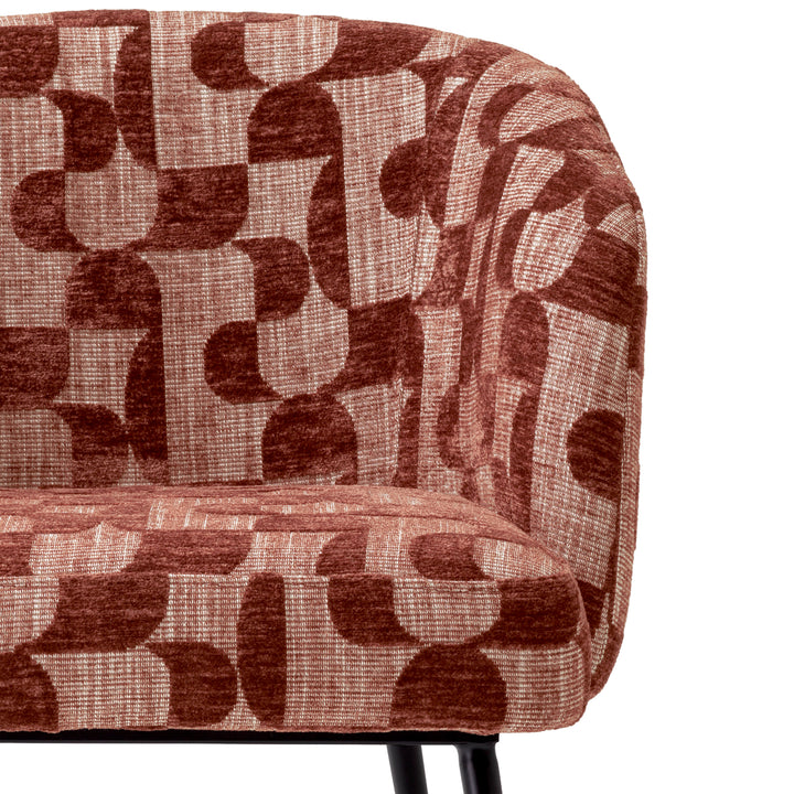 Dining Chair Aiden - Carmin burgundy