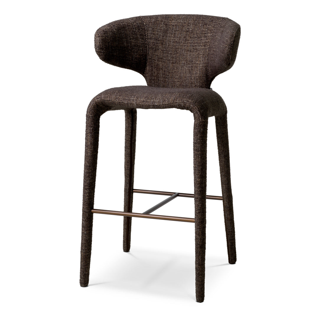 Bar Stool Josephine - Renato brown | bronze finish