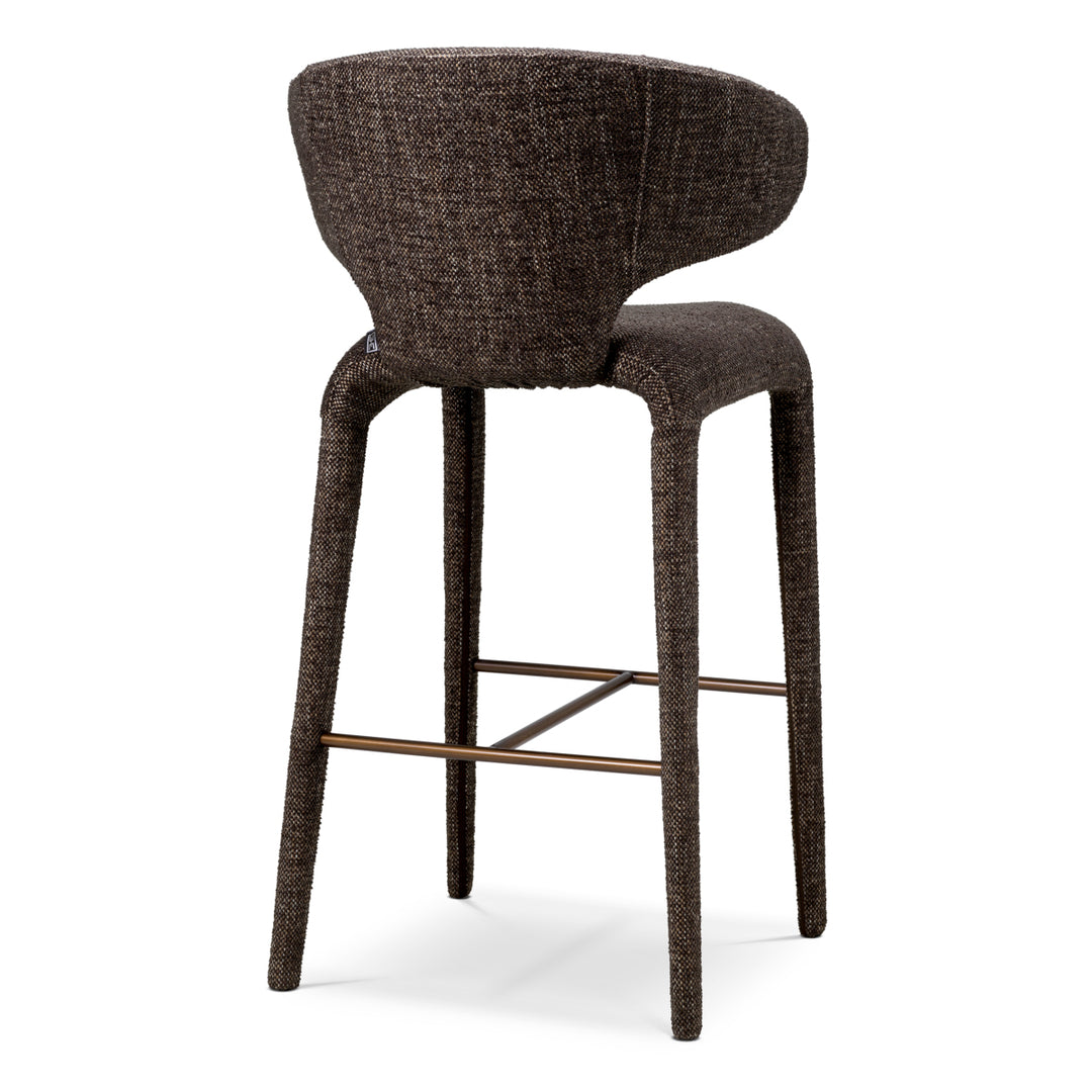 Bar Stool Josephine - Renato brown | bronze finish