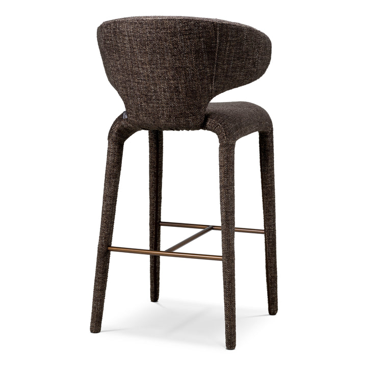 Bar Stool Josephine - Renato brown | bronze finish