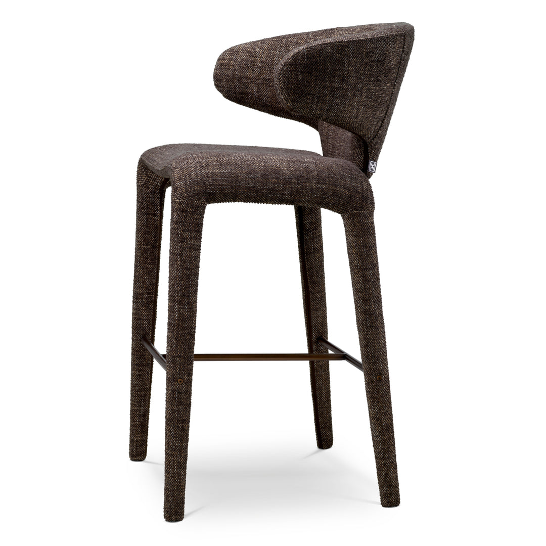 Bar Stool Josephine - Renato brown | bronze finish