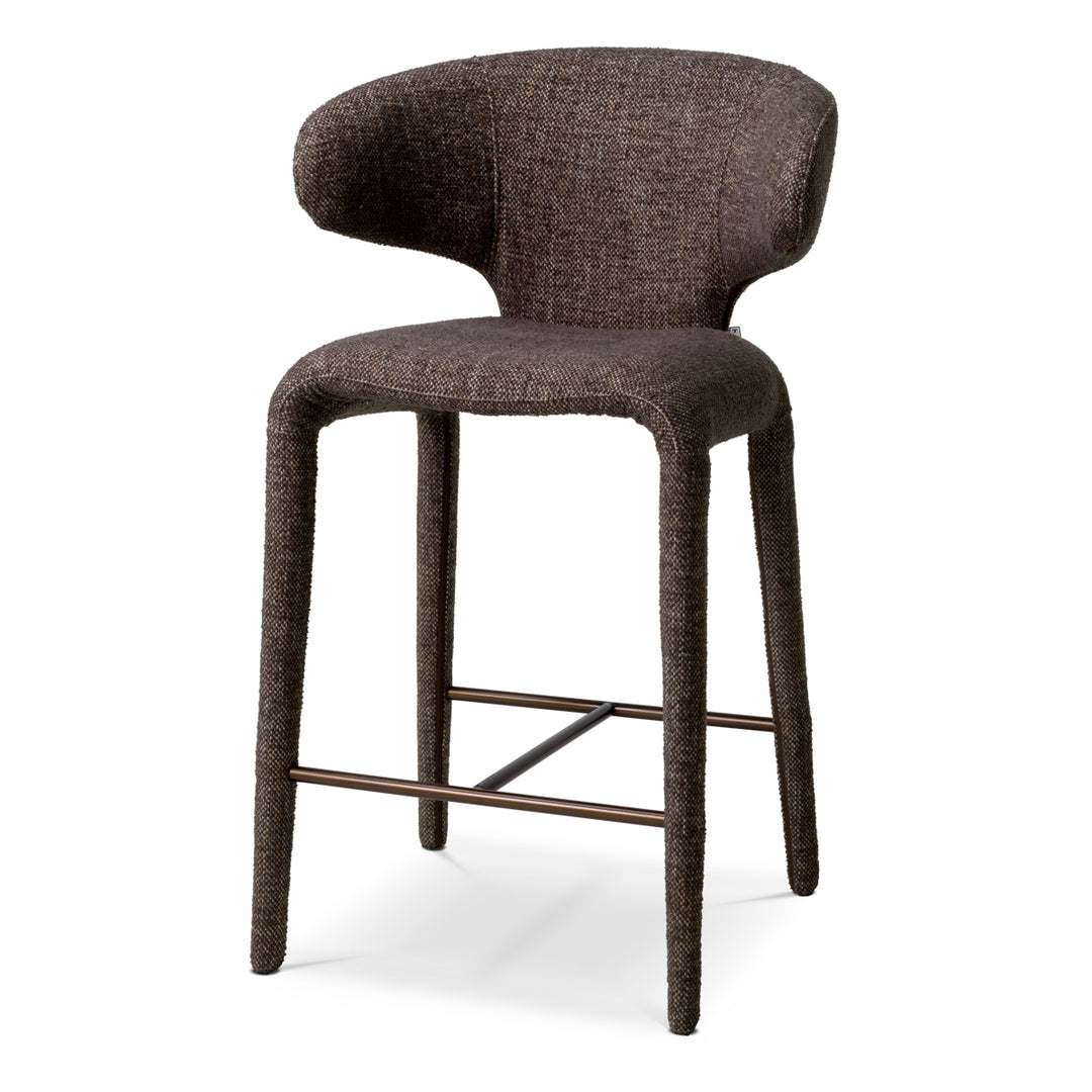 Counter Stool Josephine - Renato brown | bronze finish