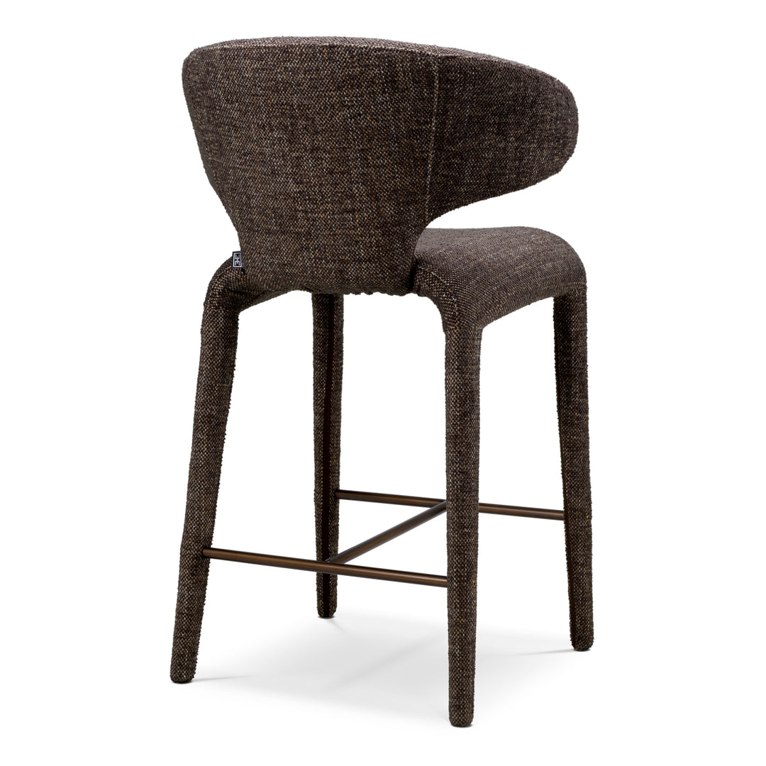 Counter Stool Josephine - Renato brown | bronze finish