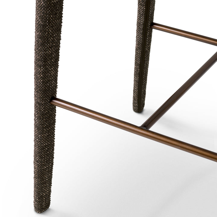 Counter Stool Josephine - Renato brown | bronze finish