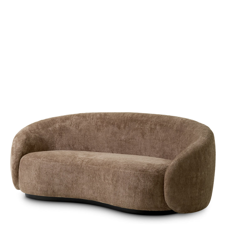 Sofa Amore S - Avelin brown | black base