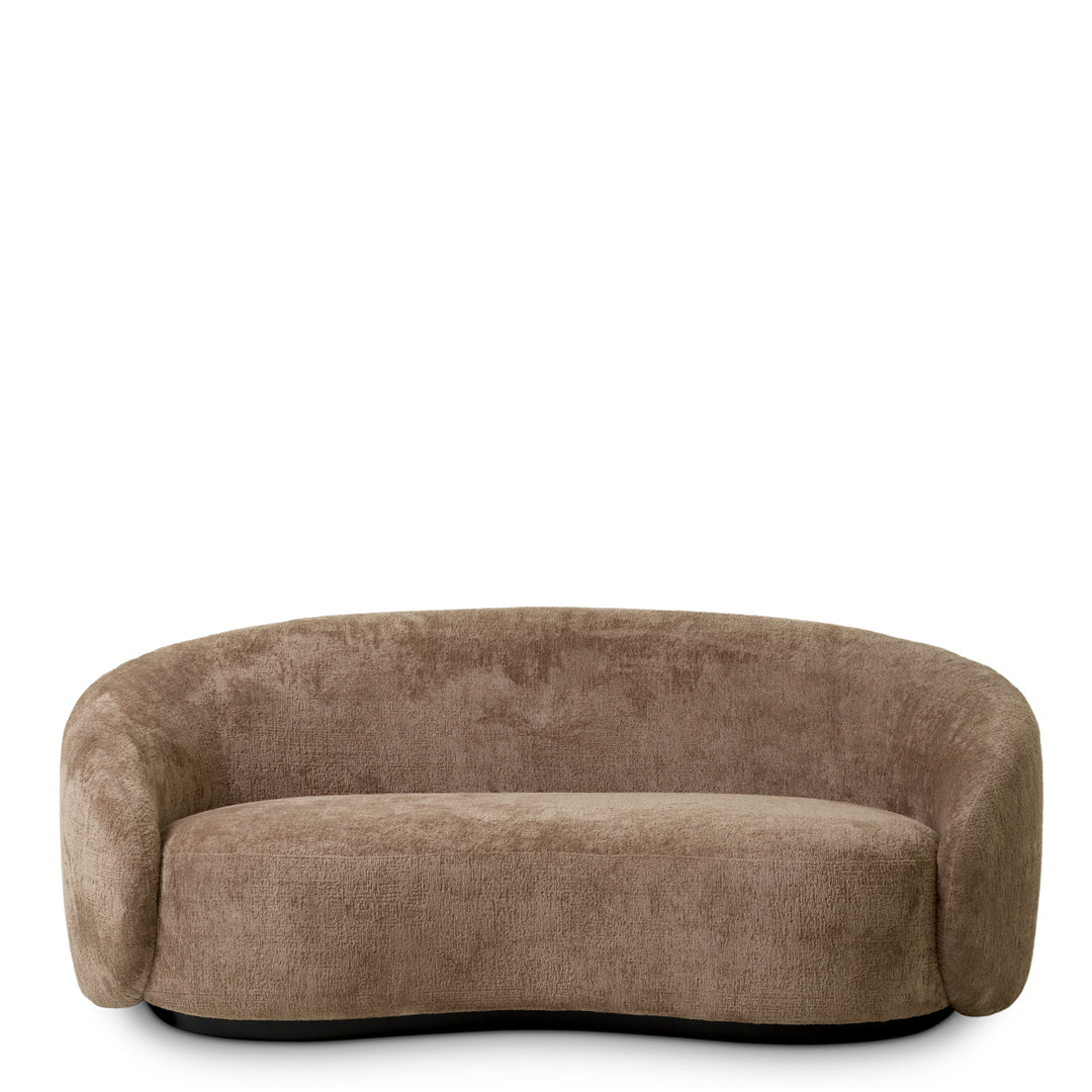 Sofa Amore S - Avelin brown | black base