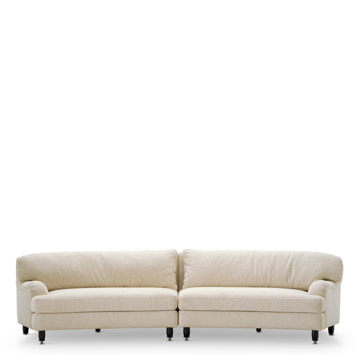 Sofa Laurentine - Axton off-white | black feet