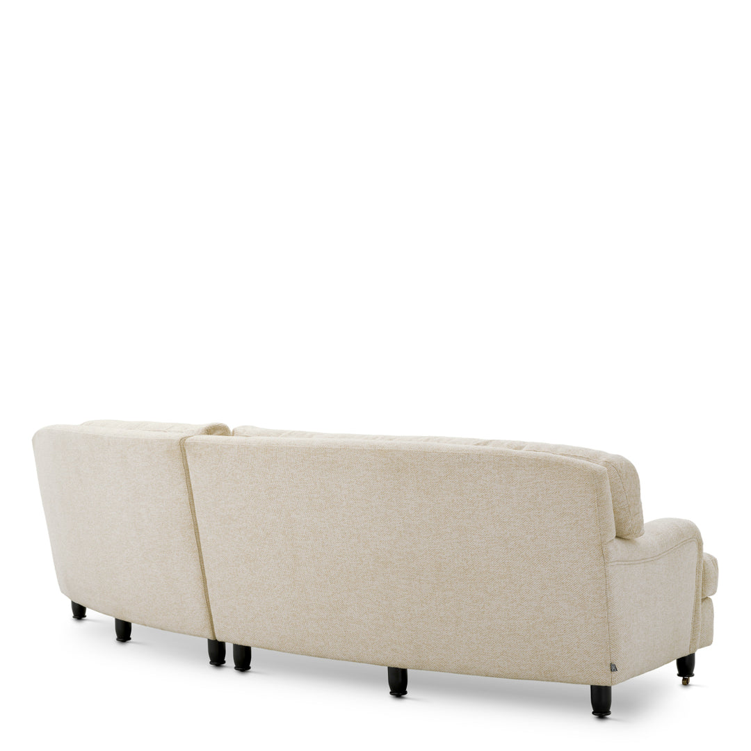 Sofa Laurentine - Axton off-white | black feet