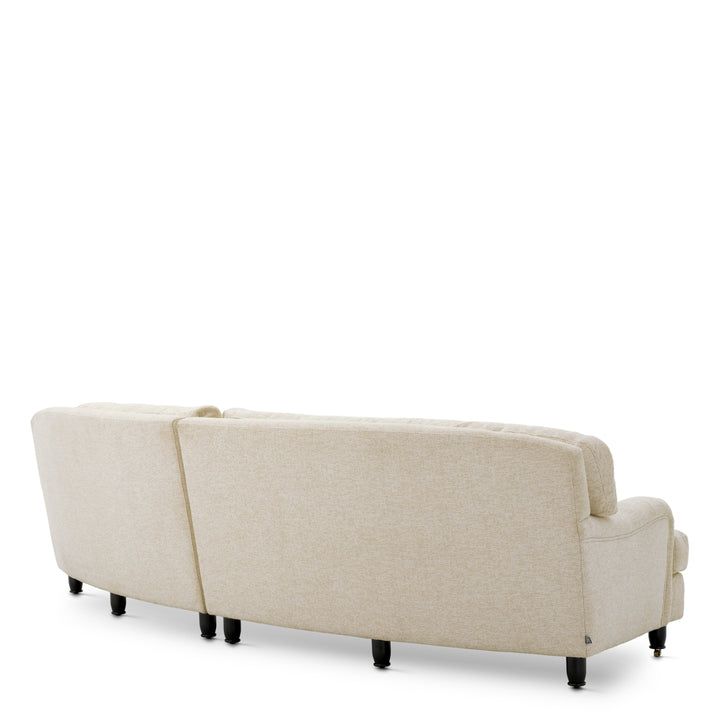 Sofa Laurentine - Axton off-white | black feet