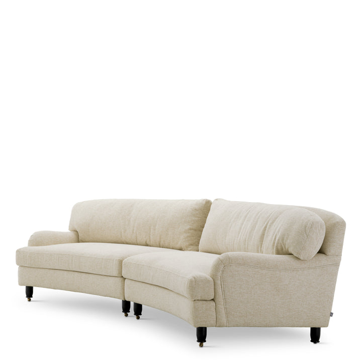 Sofa Laurentine - Axton off-white | black feet