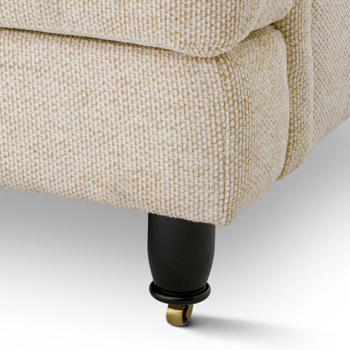 Sofa Laurentine - Axton off-white | black feet
