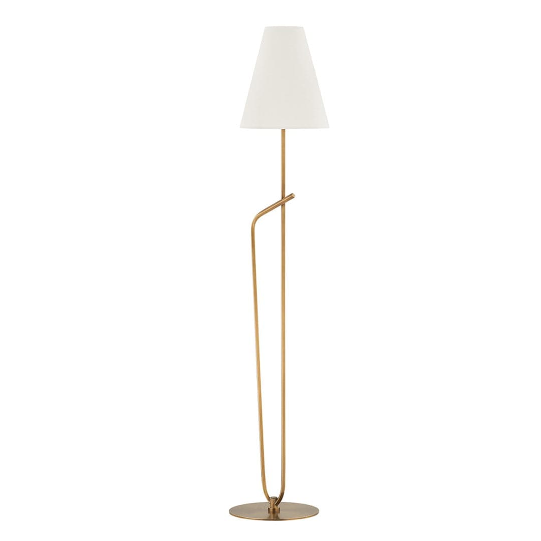 Pearce Floor Lamp-Troy Lighting-TROY-PFL7764-PBR-Floor Lamps-1-France and Son