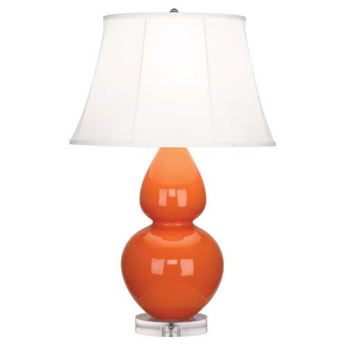 Butter Double Gourd Table Lamp-Eastern Accents-ABBEY-A675-Table LampsPumpkin-6-France and Son