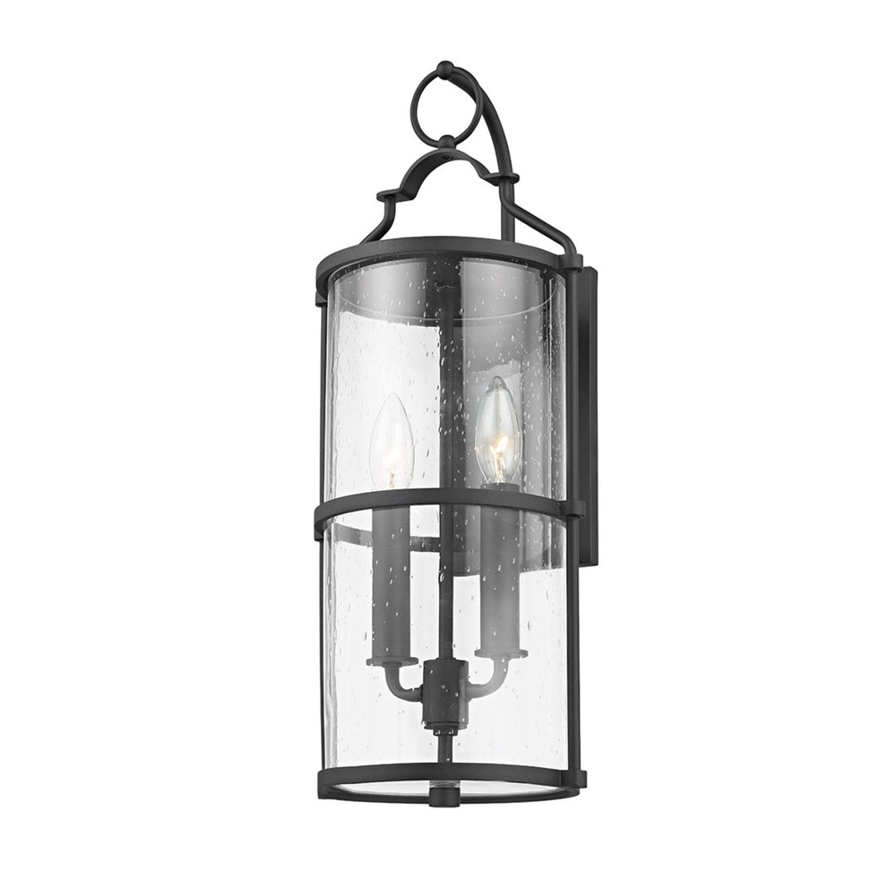 Burbank Wall Sconce-Troy Lighting-TROY-B1312-TBK-Outdoor Wall SconcesTextured Black-2 Light-2-France and Son