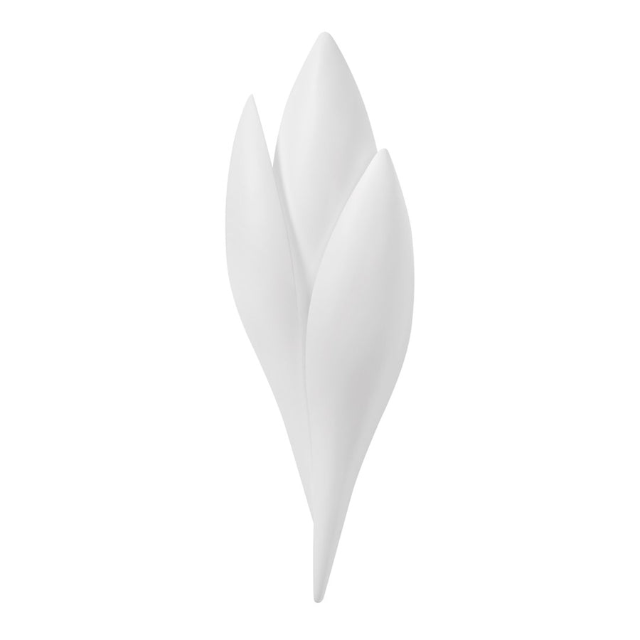 Rose 1 Light Wall Sconce-Troy Lighting-TROY-B1318-GSW-Outdoor Wall SconcesGesso White-1-France and Son