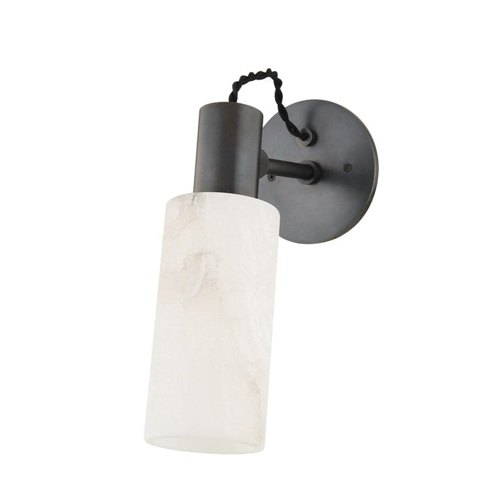 Malba 1 Light Wall Sconce-Hudson Valley-HVL-9005-DB-Wall LightingDistressed Bronze-2-France and Son