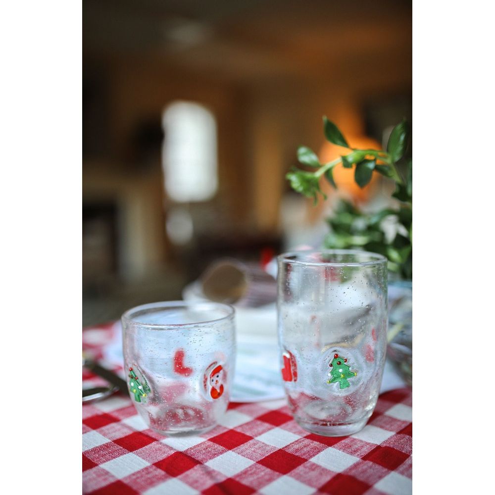 Jingle Bubble-Glass Double Old-Fashioned, Set of 4