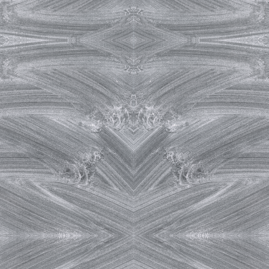 Alternate view of Cauldron Small Wallpaper in gray and charcoal gray.