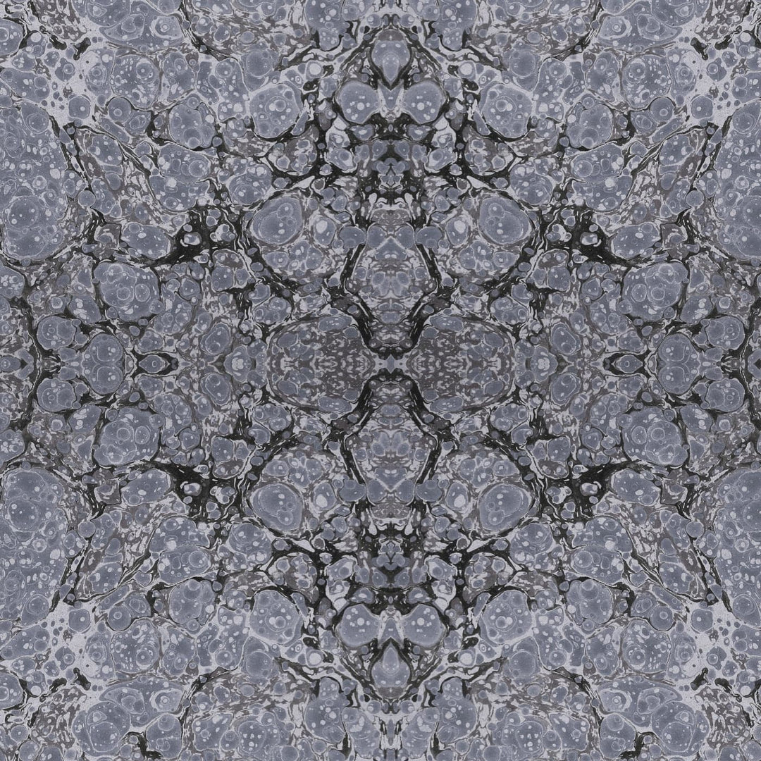 Kaleidoscope Wallpaper-Mitchell Black-MITCHB-WCAB412-PM-10-Wall DecorPatterns Cobalt-Premium Matte Paper-5-France and Son