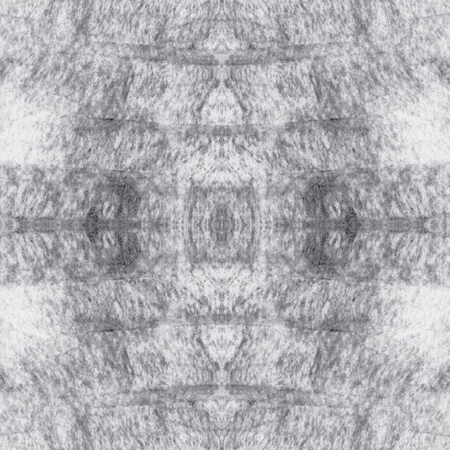 Alternate view of Deep Field Wallpaper in light gray and off-white.