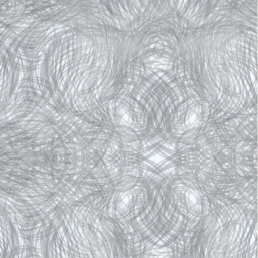 Alternate view of Light Tangle Wallpaper, featuring soft metallic finish, wallpaper, and full-wall surface covering.