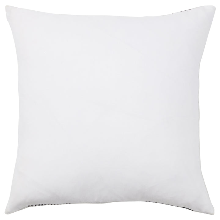 Jaipur Living Parque Handmade Indoor/Outdoor Striped Cream/Black Poly Fill Pillow (20"X20")