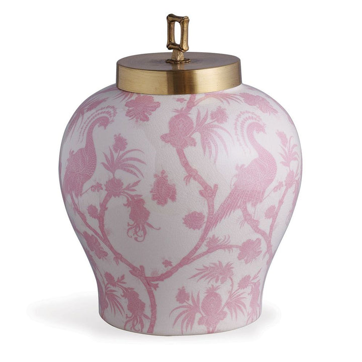 Balinese Peacock Jar